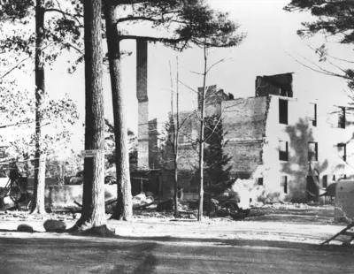 1947年火灾后的杰克森实验室