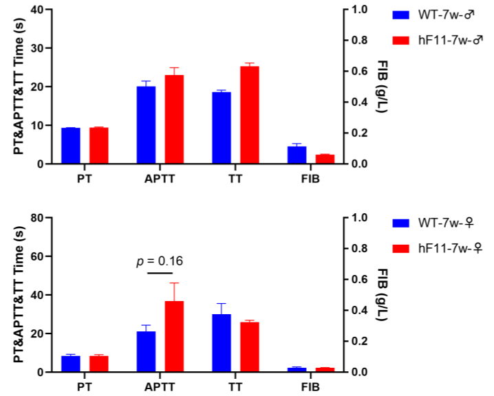 F11“人源化”小鼠