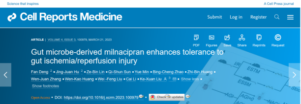 肠道菌群代谢物米拉普仑可通过调节AHR/ILC3/IL-22信号增强肠源性脓毒症耐受性