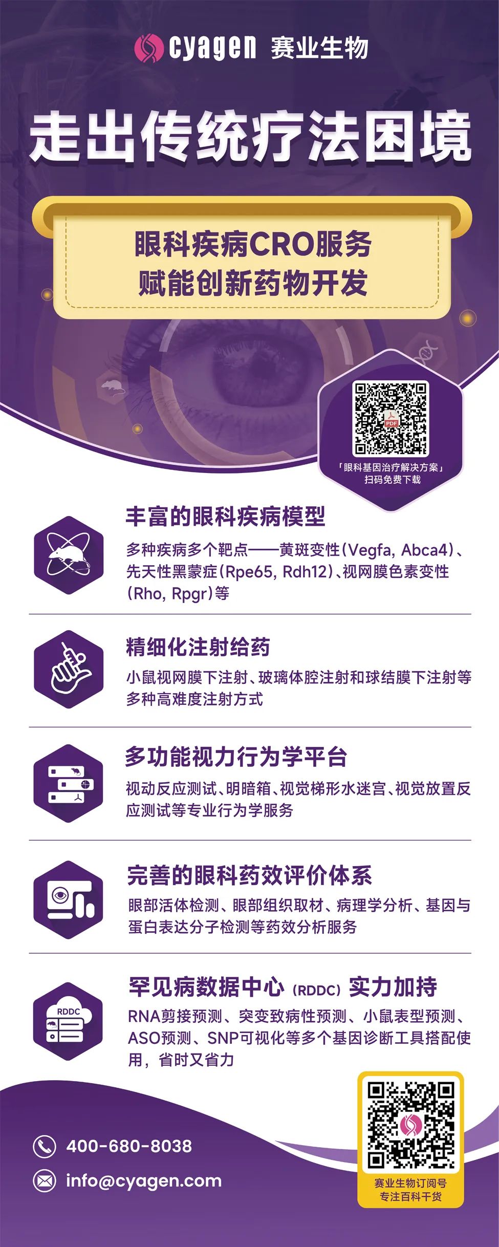 加速眼科疾病基因治疗发展 加速眼科疾病基因治疗发展